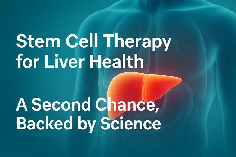 Stem Cell Therapy for Liver Health – A Second Chance, Backed by Science