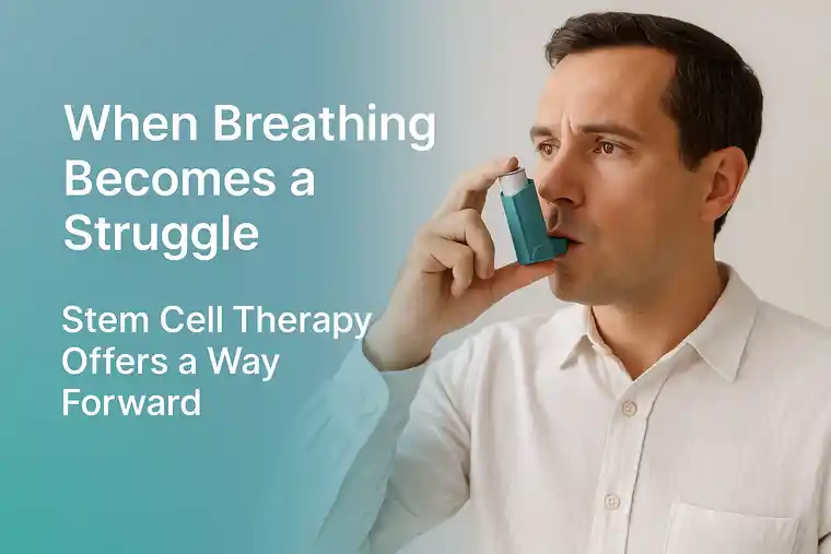When Breathing Becomes a Struggle — Stem Cell Therapy Offers a Way Forward
